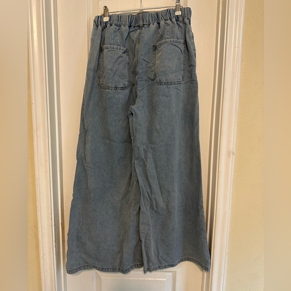 Cider Blue Flare Jeans - Picture 3 of 4